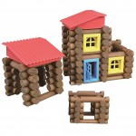 Casute modulare din lemn reconstruibile Maxim 150 piese Log Homes